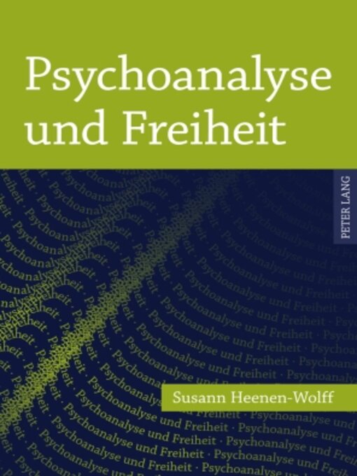 Upplýsingar um Psychoanalyse und Freiheit eftir Susann Heenen-Wolff - Biðlisti